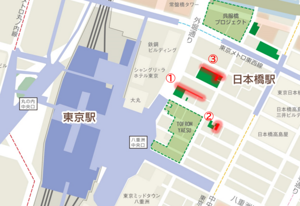 TOKYO BLOCK PARK!開催場所地図