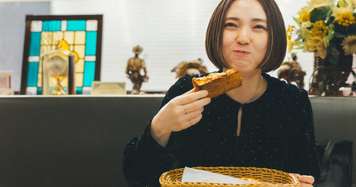 YNKs小さな幸せ手帖vol.1_「アロマ珈琲」のピザトーストと、関西弁